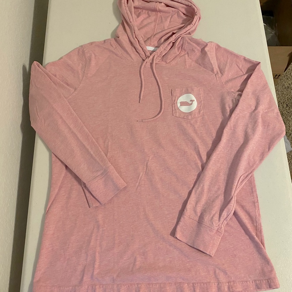 Vineyard Vines hooded long sleeve tee